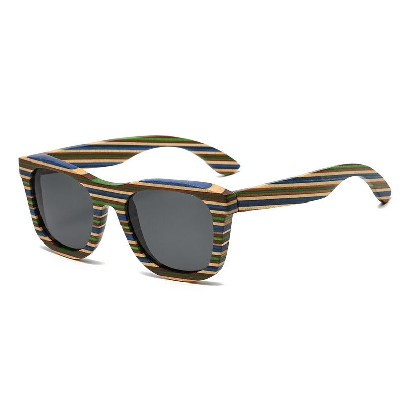 Bamboo wooden glasses zebra wooden sunglasses bamboo wooden sunglasses